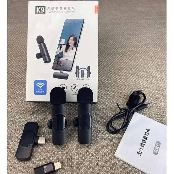 K9 Dual Wireless Lavalier Microphone